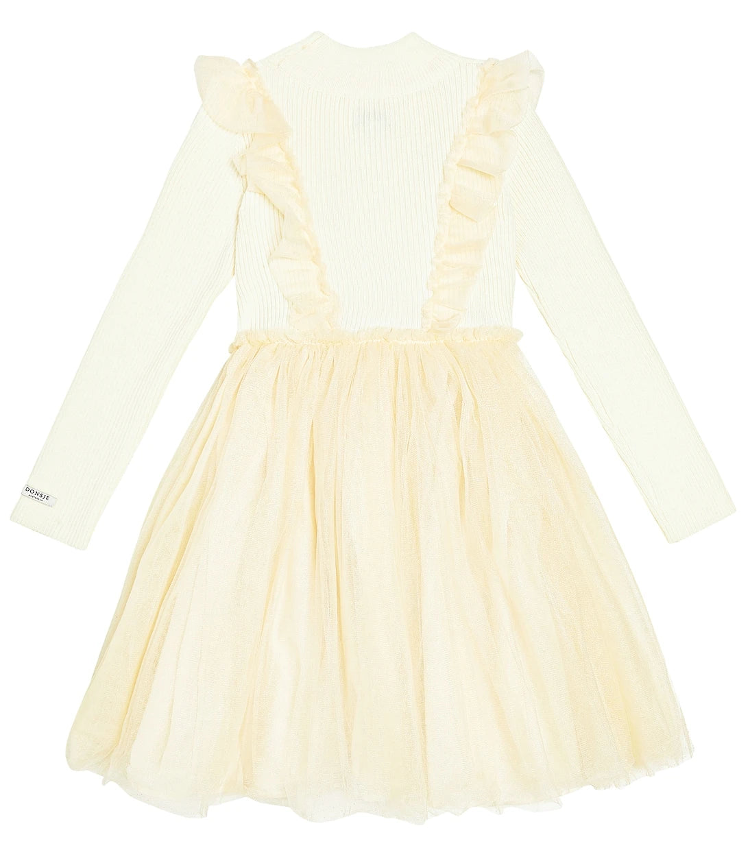 Donsje - Flovos ribbed-knit tulle dress