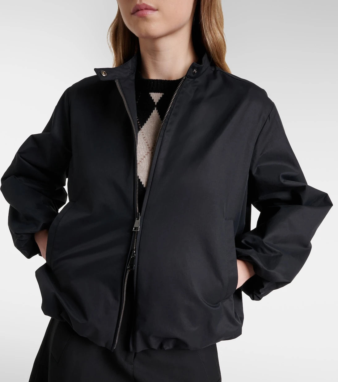Moncler - Gruissan cotton-blend bomber jacket