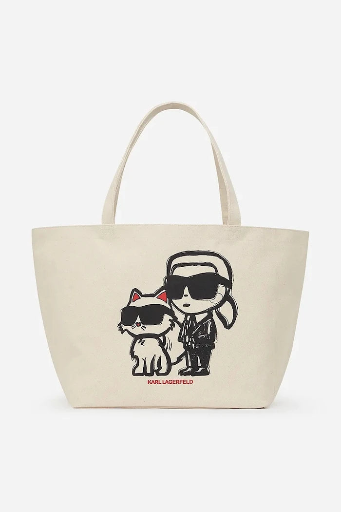 Памучна чанта Karl Lagerfeld IKON