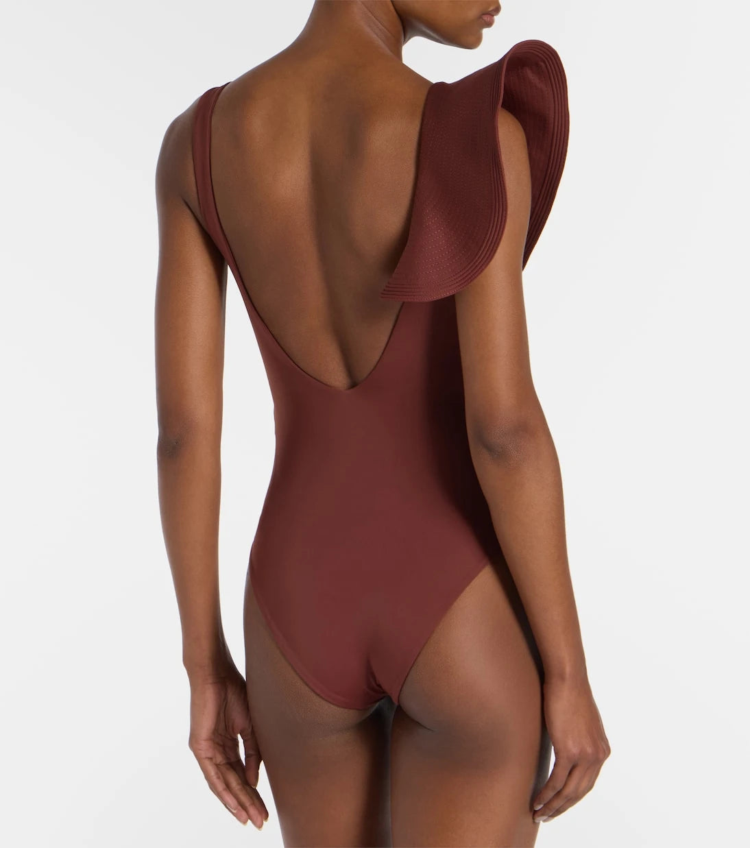 Johanna Ortiz - Boleros asymmetric ruffled swimsuit