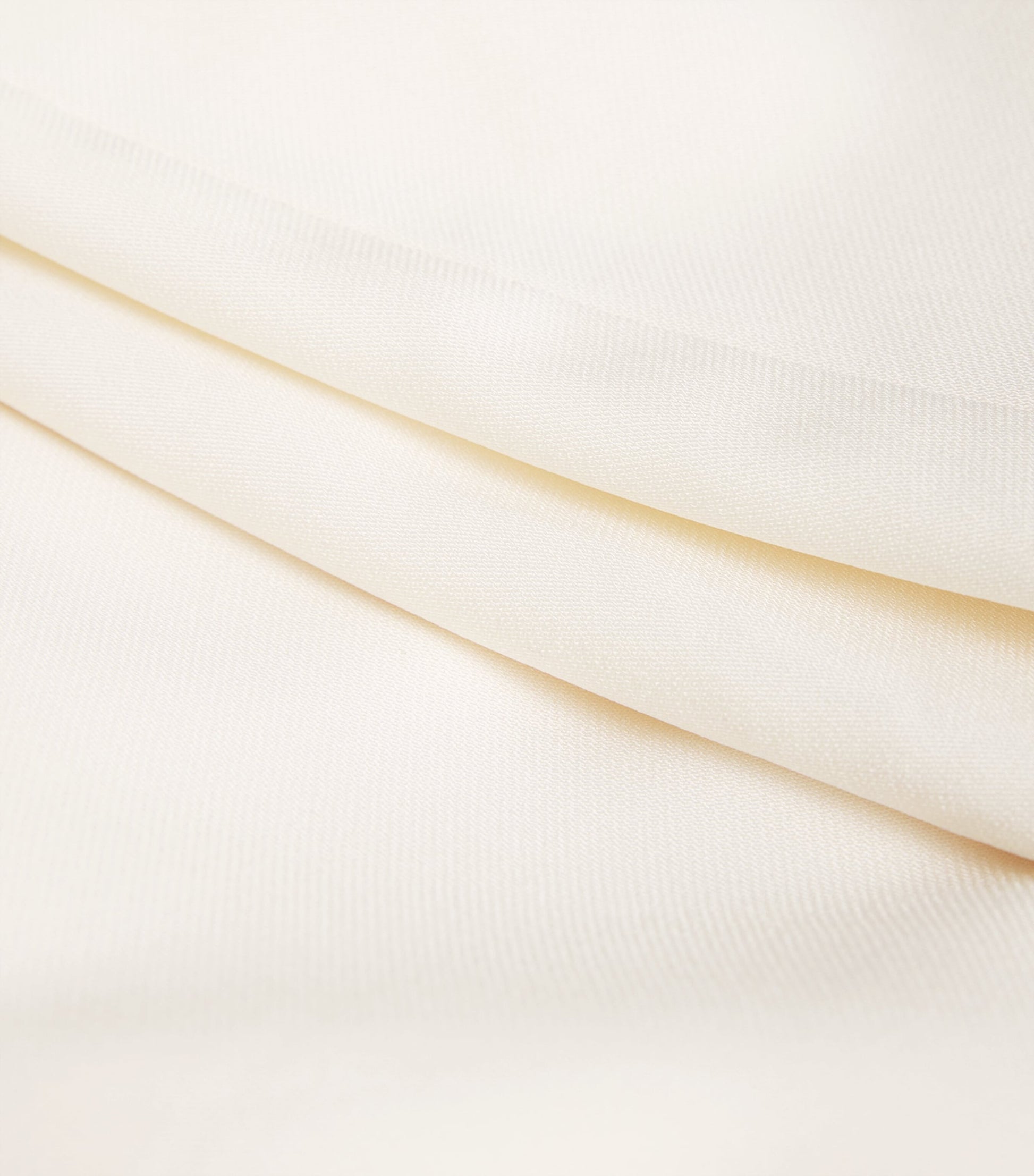 Ivory Satin Zadig Midi Dress