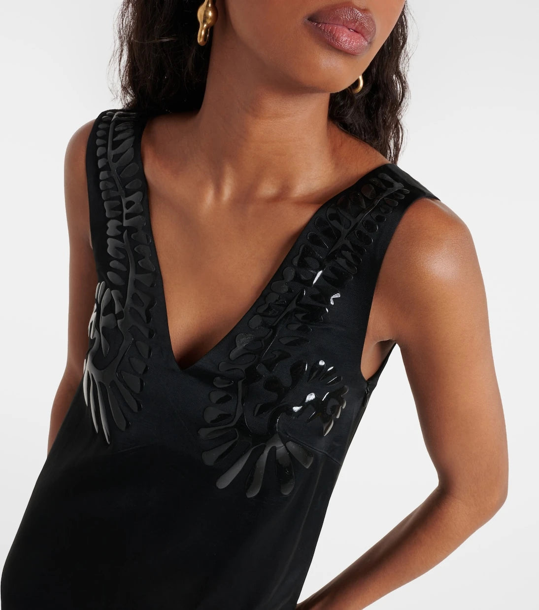 Jacques Wei - Satin slip dress