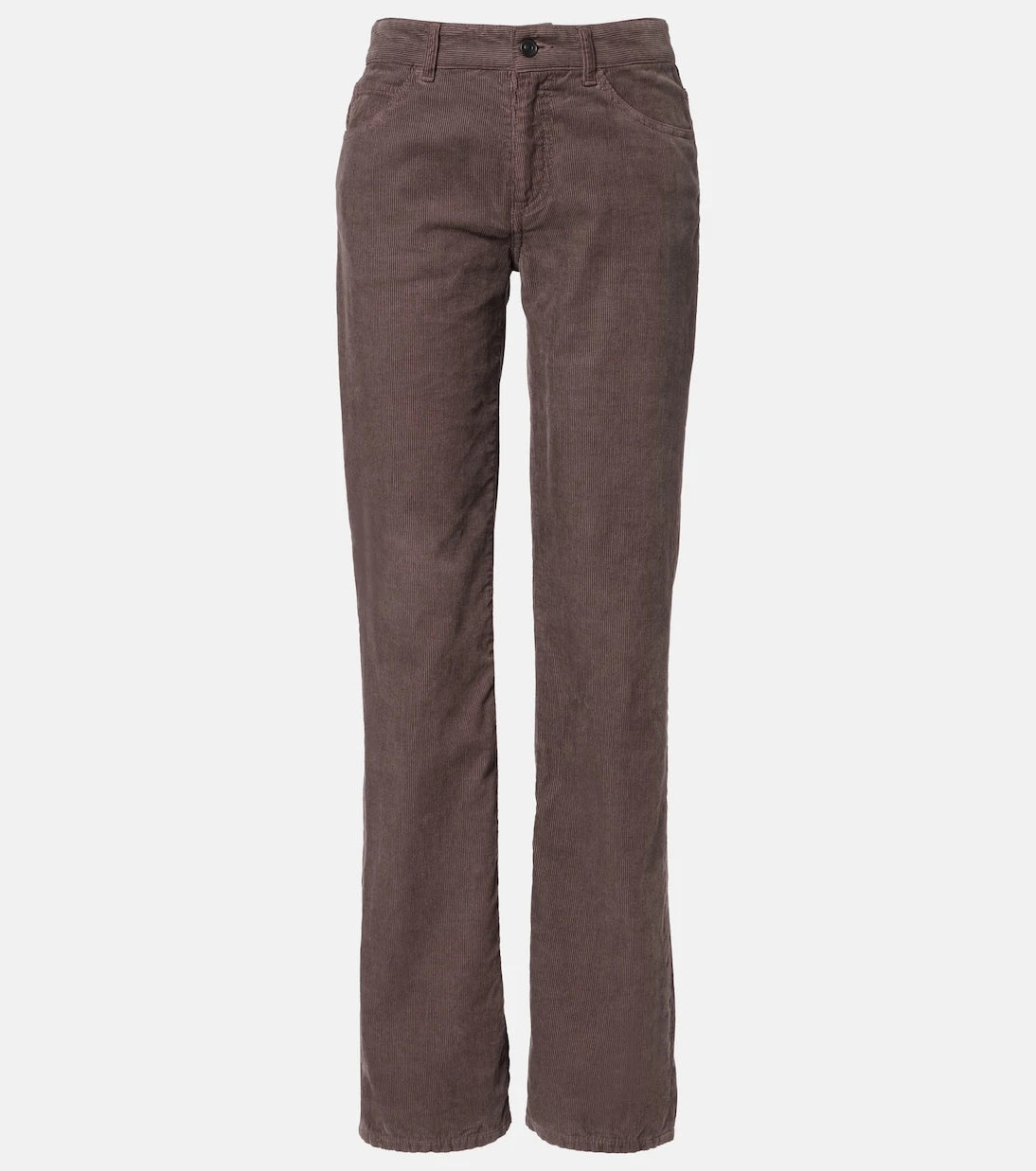 The Row - Carlyl mid-rise corduroy straight pants