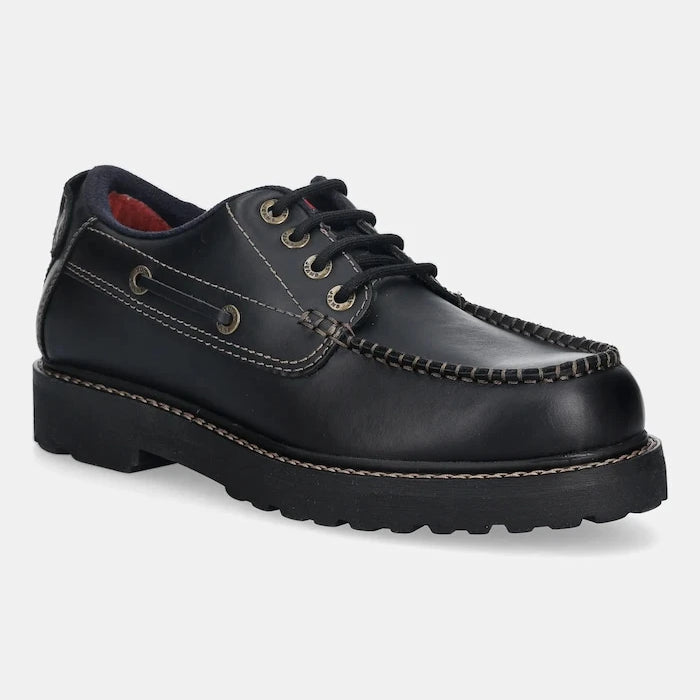 Tommy Jeans ARCHIVE 01 BOAT SHOE LEATHER Deri Ayakkabı