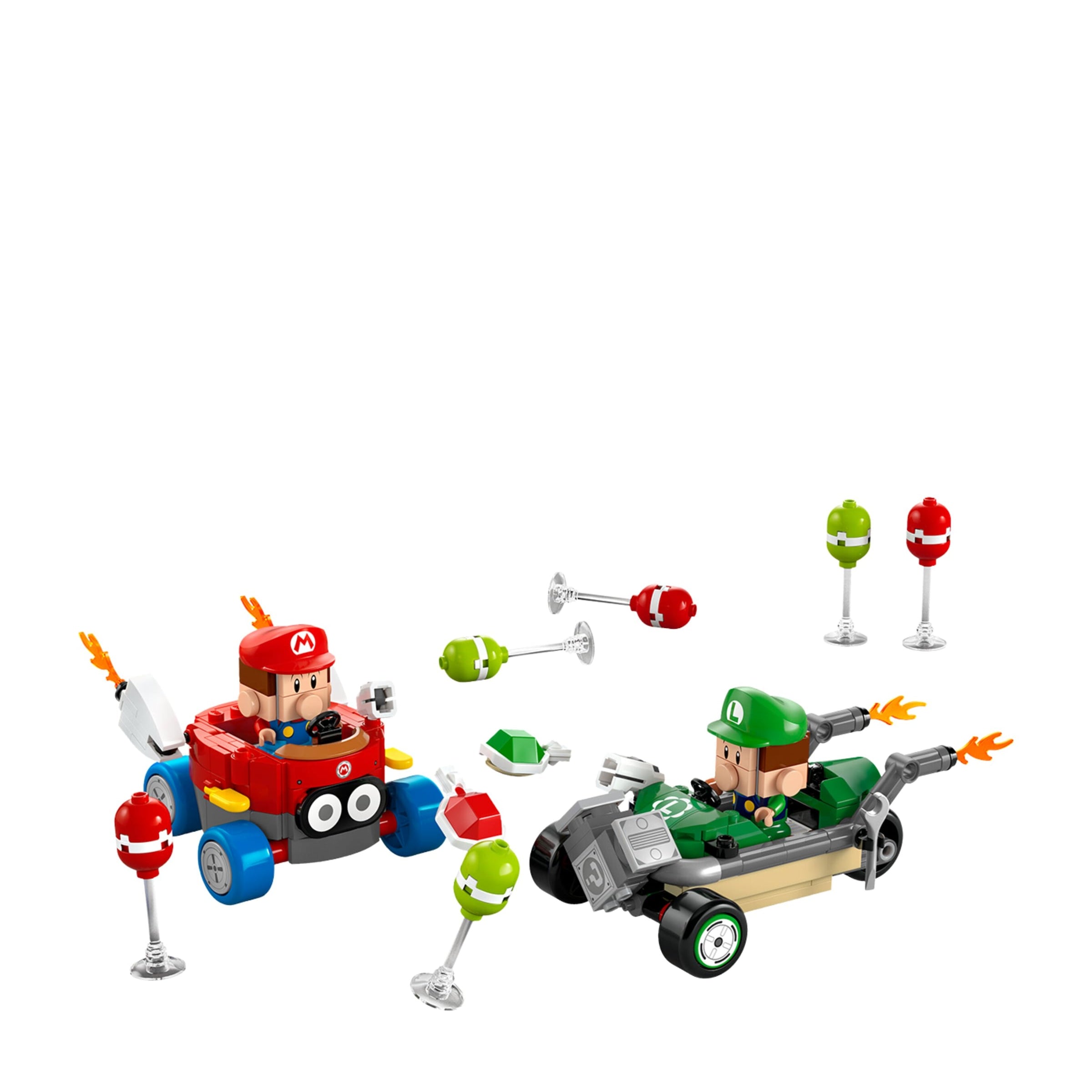 Mario Kart Baby Mario vs. Baby Luigi Set 72034
