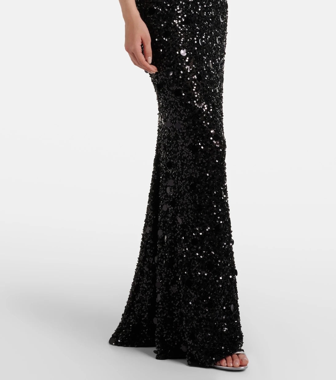 Dolce&Gabbana - Sequined halterneck gown