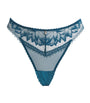 Blue Cotton Flawless Love Tanga Briefs