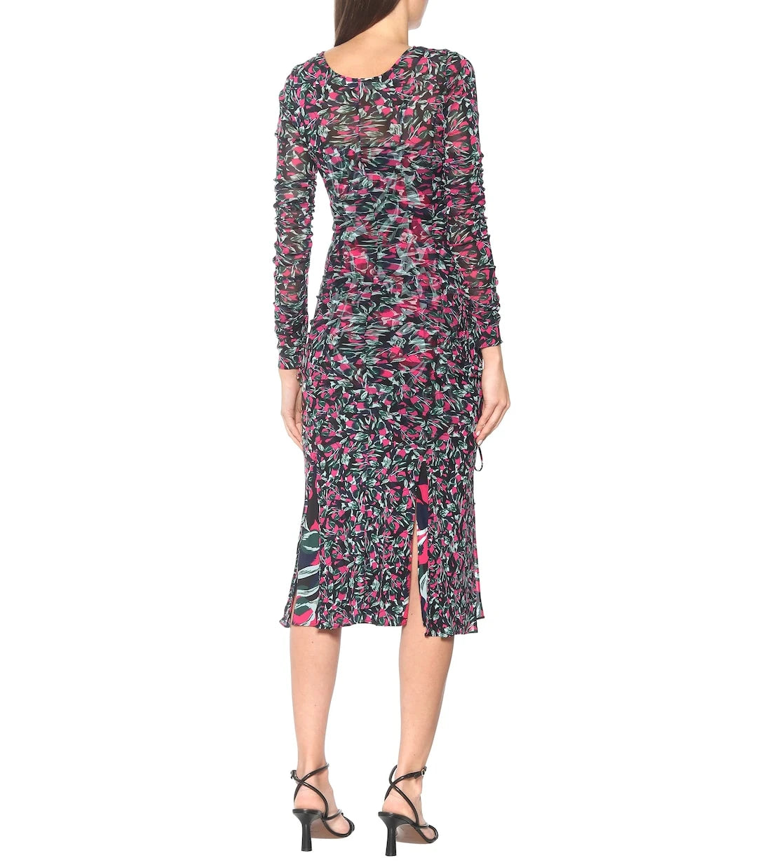 Diane von Furstenberg - Corinne printed mesh midi dress