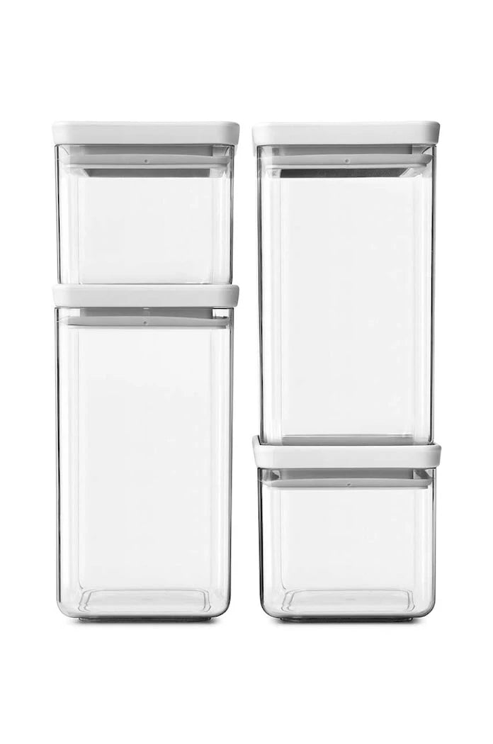 Kapaklı saklama kapları seti Brabantia Tasty+ (4 parça)