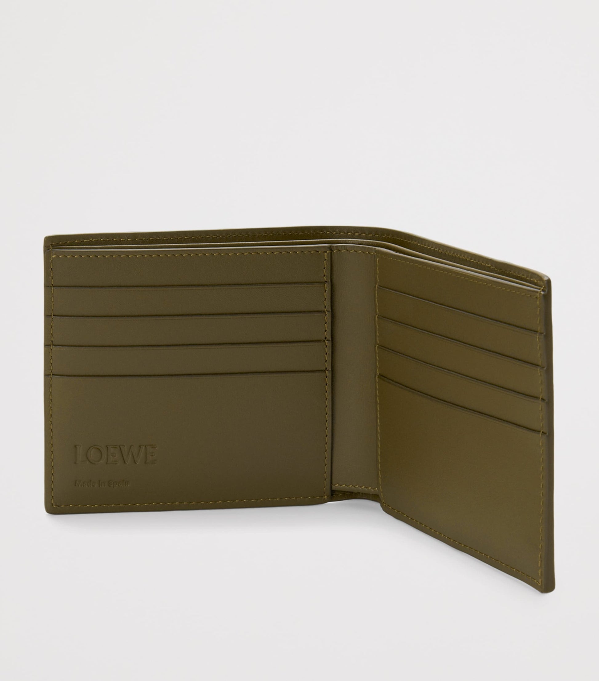 LOEWE Leather Puzzle Edge Bifold Wallet