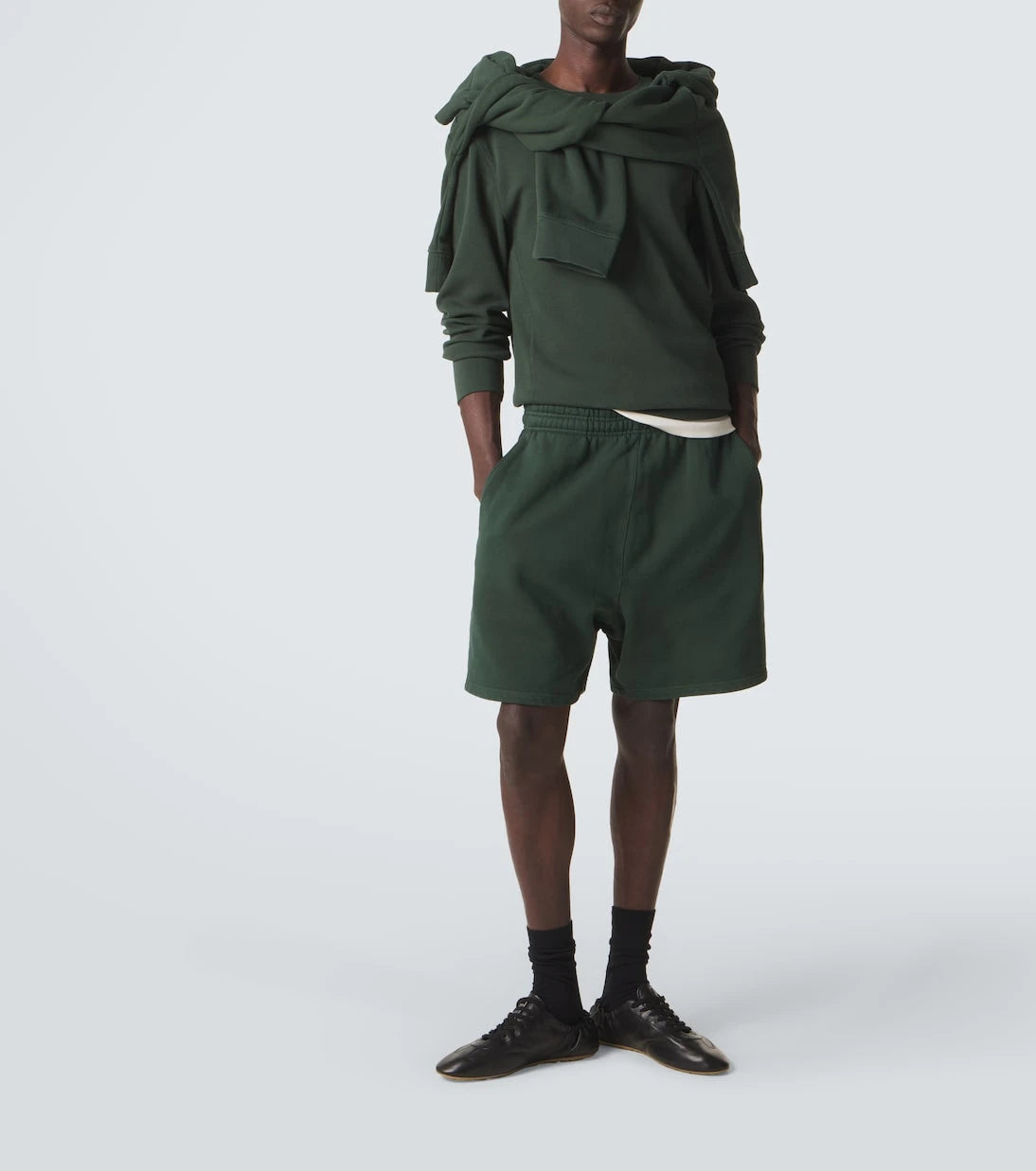 Entire Studios - Standard cotton jersey shorts