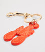 Leather Lobster Keyring