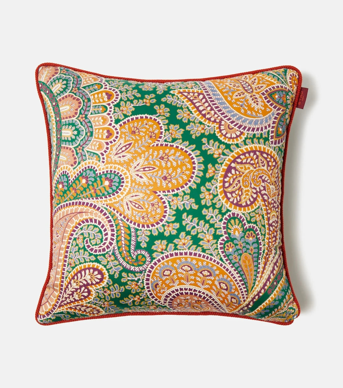Etro - Paisley floral cotton cushion