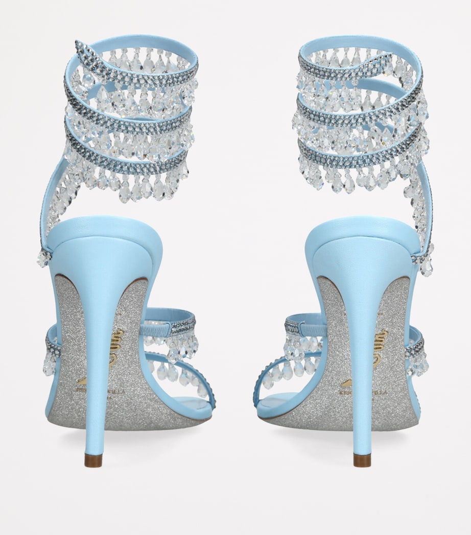 Blue Chandelier Heeled Sandals 105