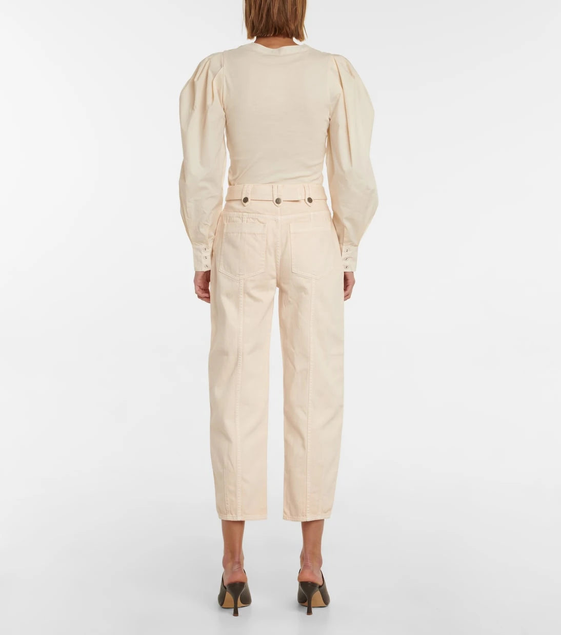 Ulla Johnson - Waverly belted high-rise jeans