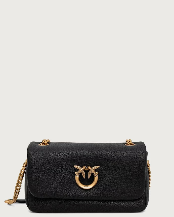 Pinko kadın deri crossbody çanta