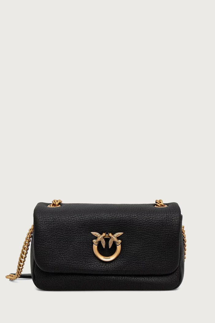 Pinko kadın deri crossbody çanta
