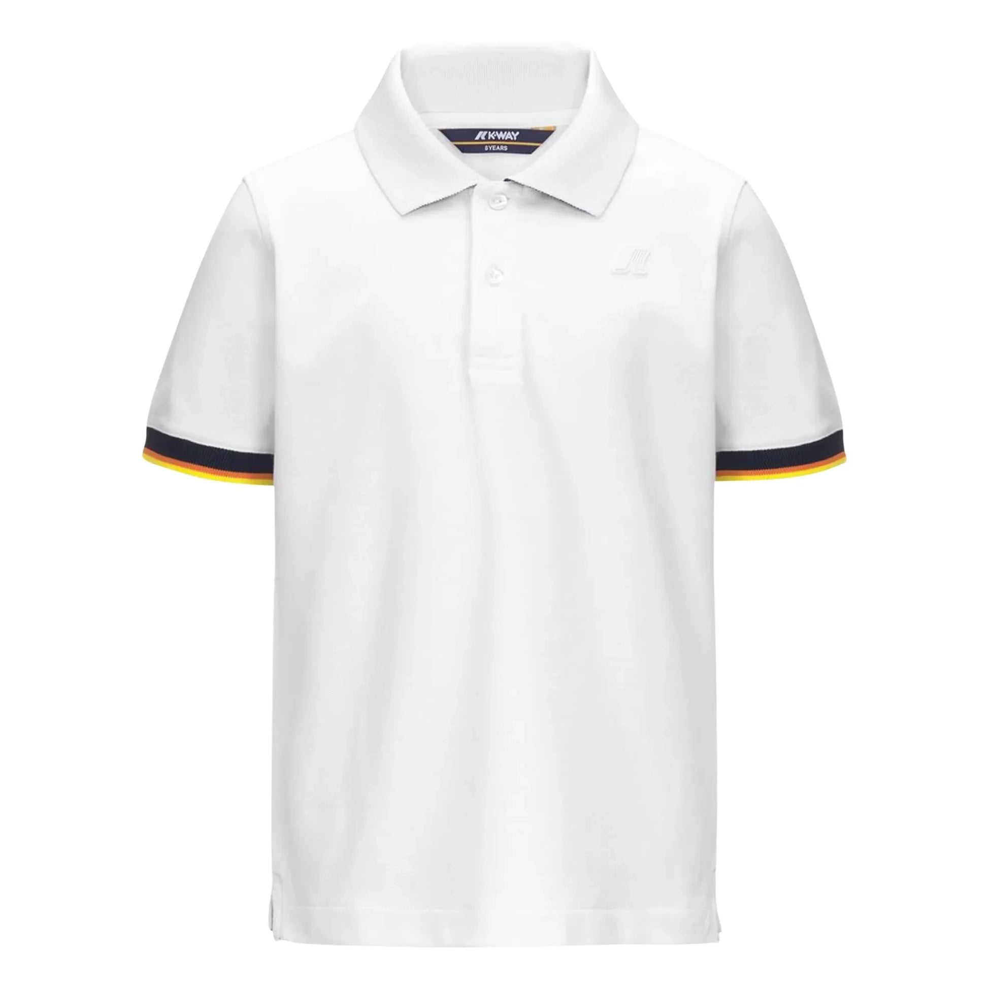 K-way - Polo Vincent Pique | White