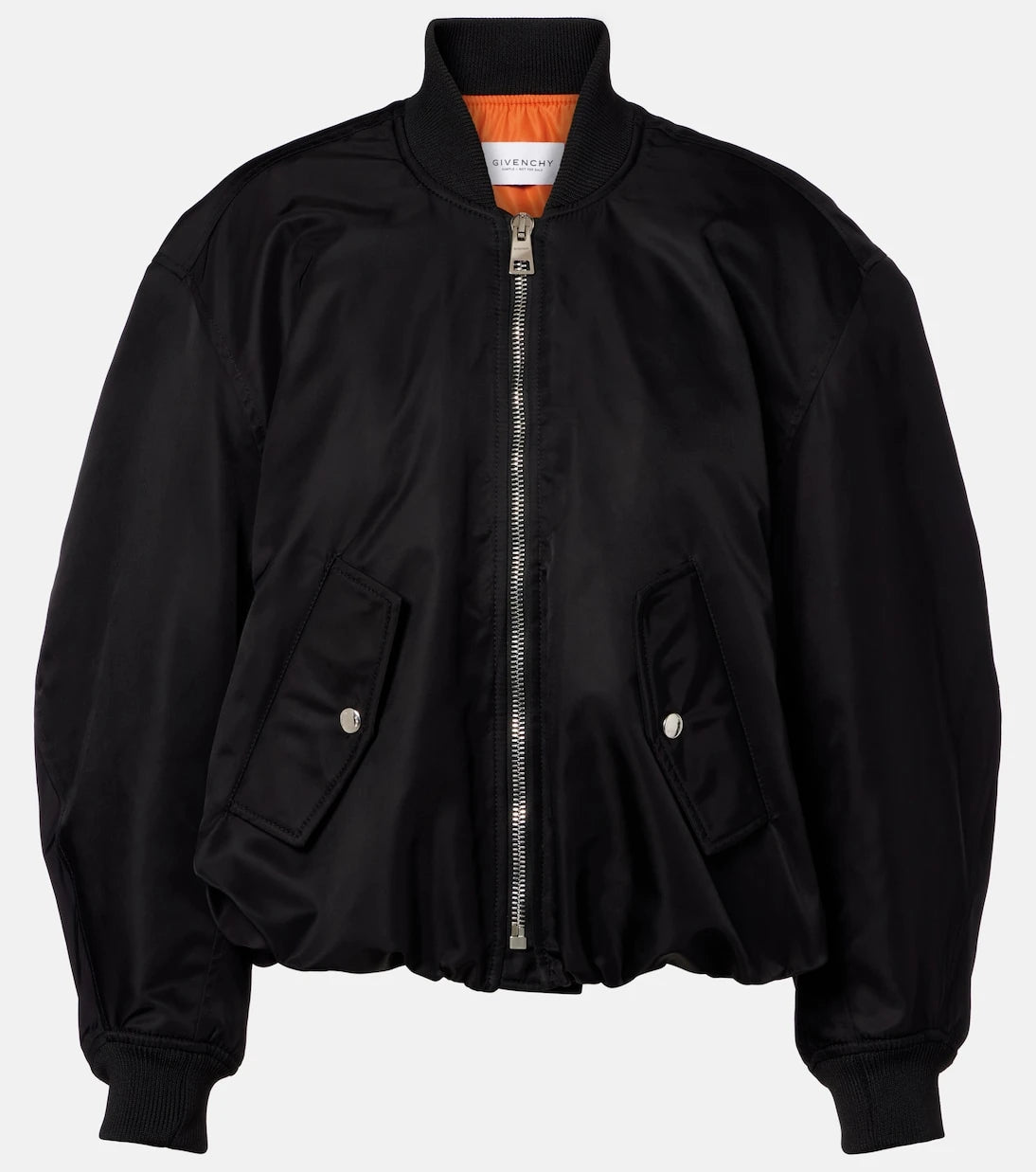 Givenchy - Cropped bomber jacket