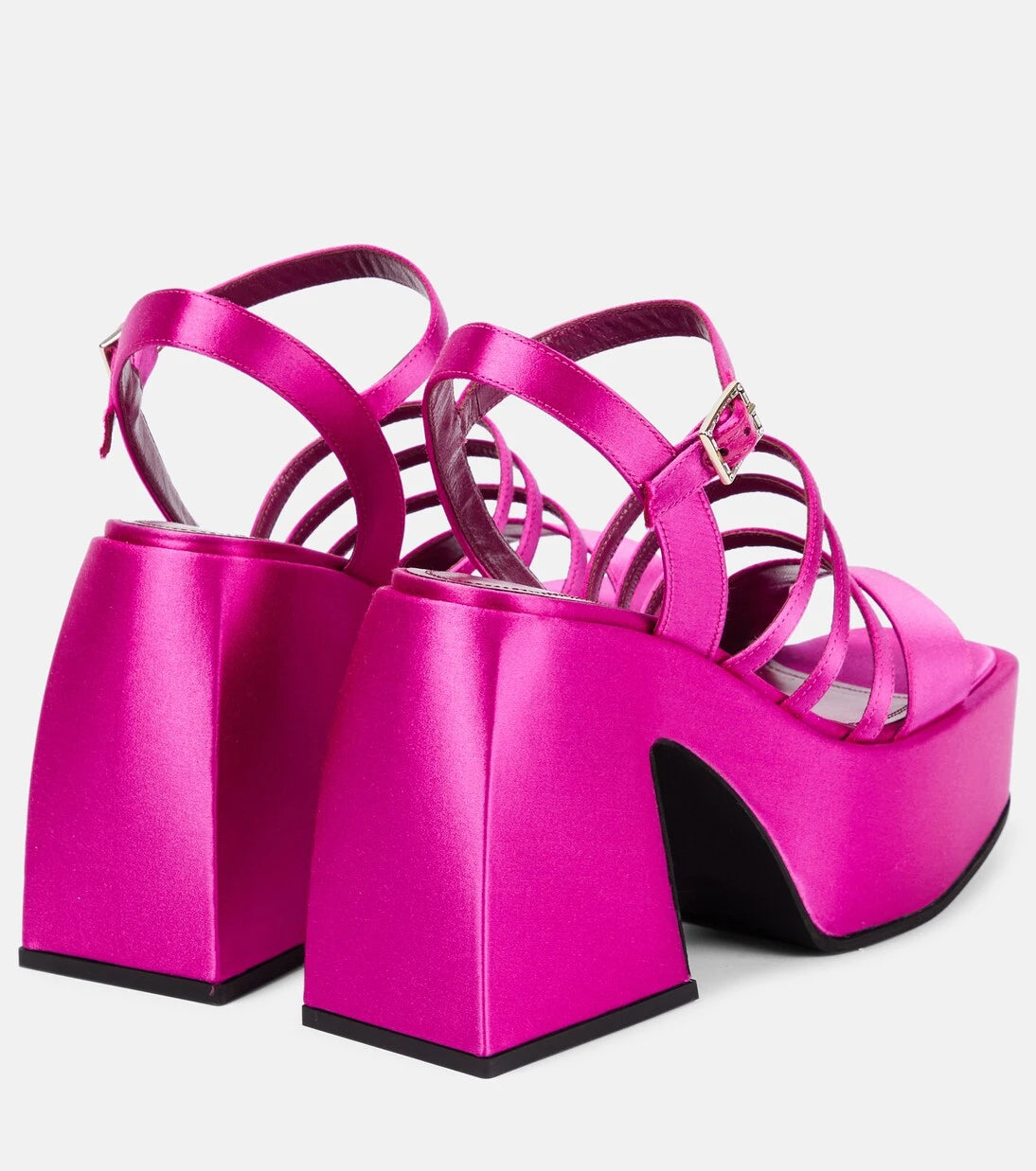 Nodaleto - Bulla Chibi satin platform sandals