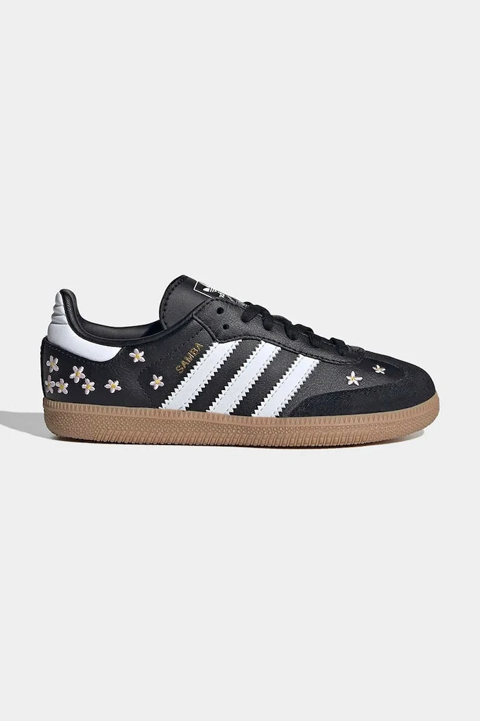 adidas Originals SAMBA OG deri çocuk spor ayakkabısı
