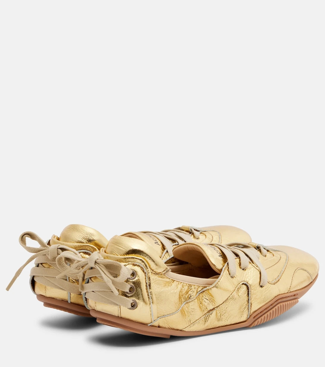 Acne Studios - حذاء سنيكرز Bilaria من الجلد اللامع