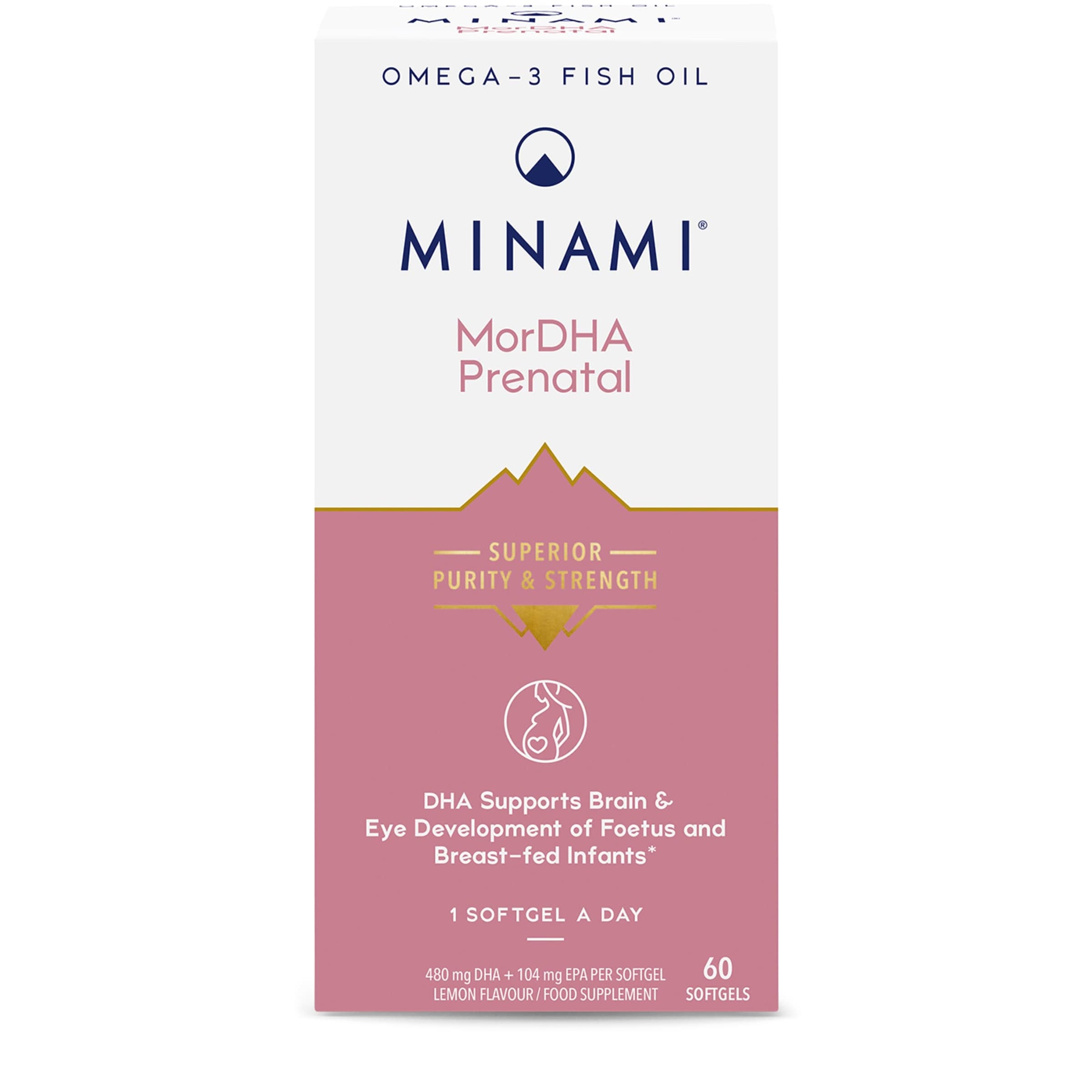Nestlé MINAMI MorDHA Prenatal (60 Capsules)