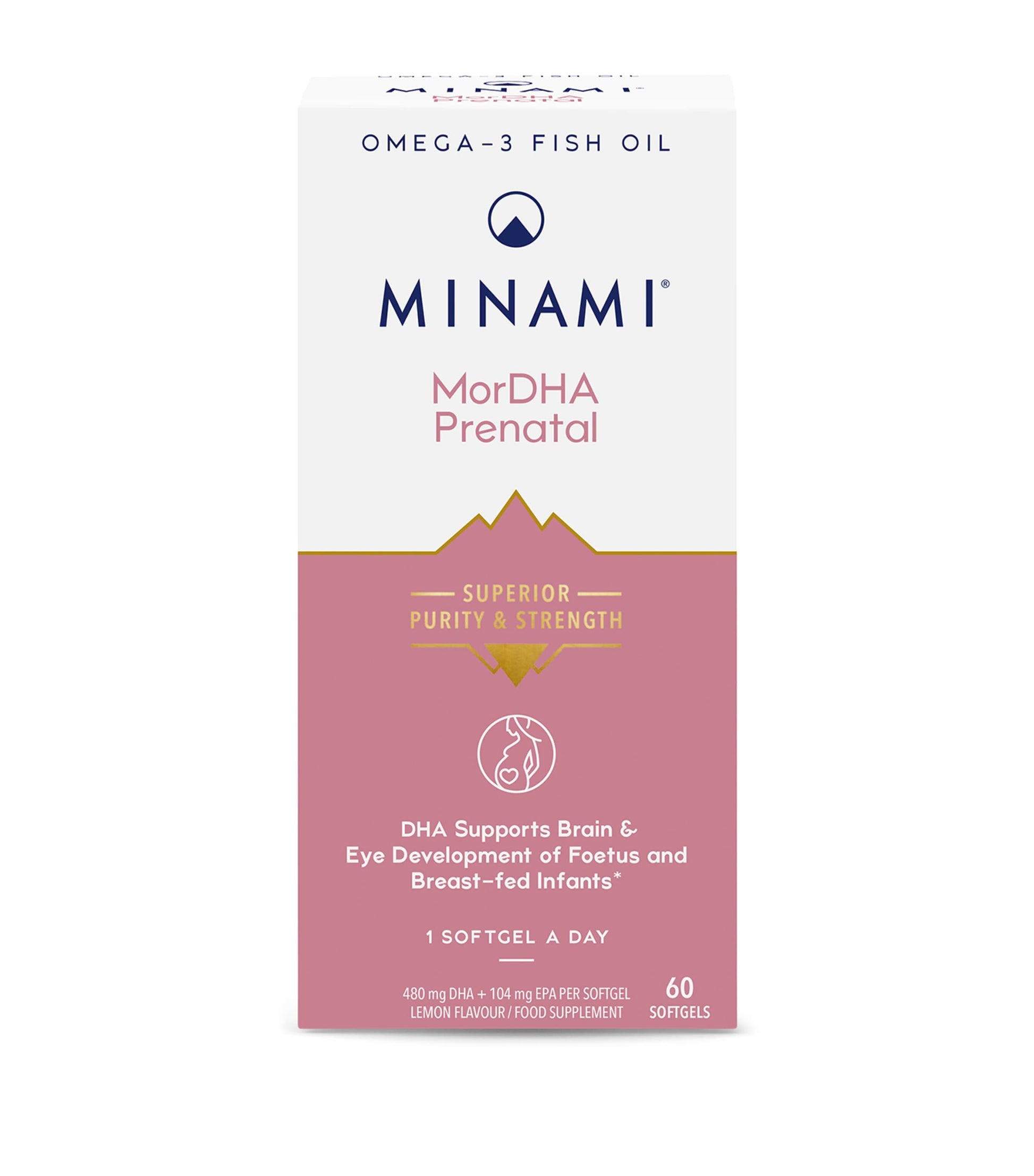 Nestlé MINAMI MorDHA Prenatal (60 Capsules)