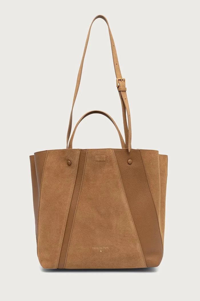 Patrizia Pepe kadın deri shopper çanta