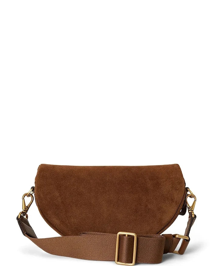 Lauren Ralph Lauren kadın deri crossbody çanta