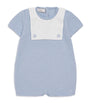 Paz Rodriguez Cotton Knitted Espuma Playsuit (1-24 Months)