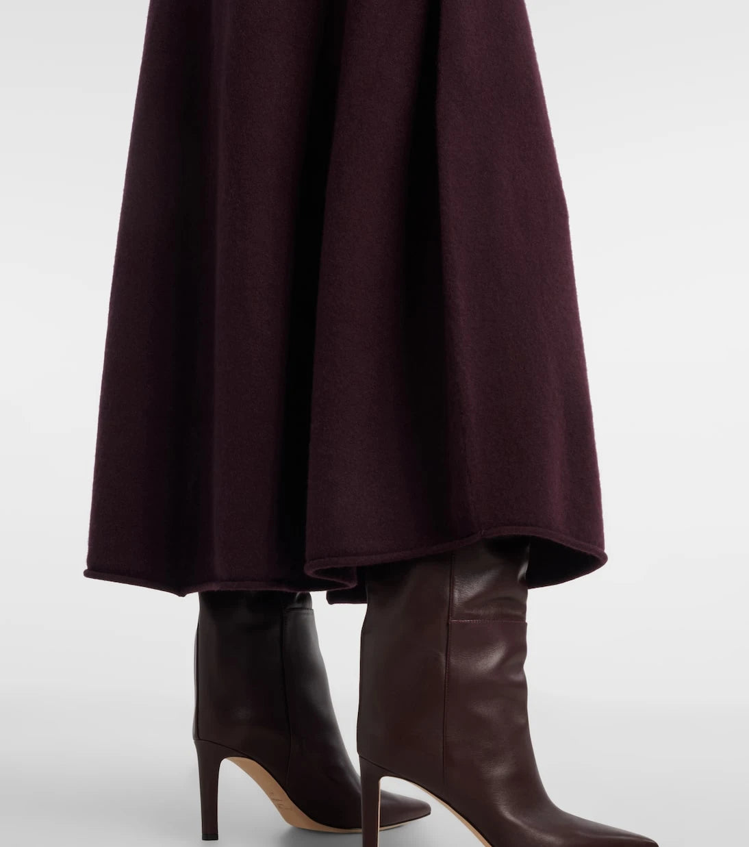 Extreme Cashmere - N°388 تنورة ماكسي من مزيج الكشمير Easy