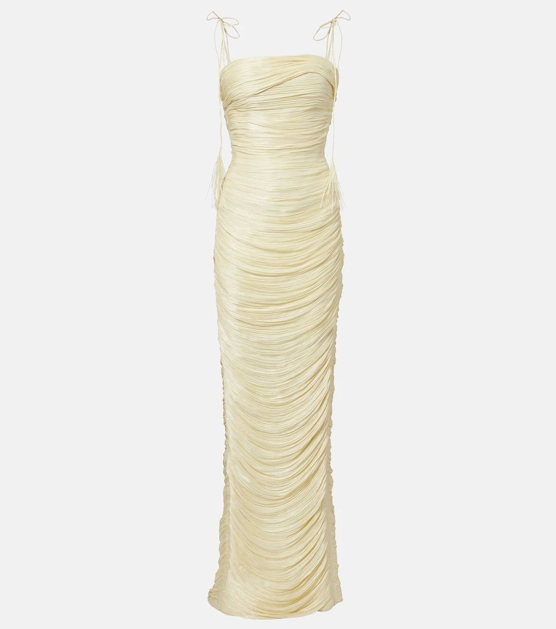 Marmar Halim - Beatriz pleated corset gown