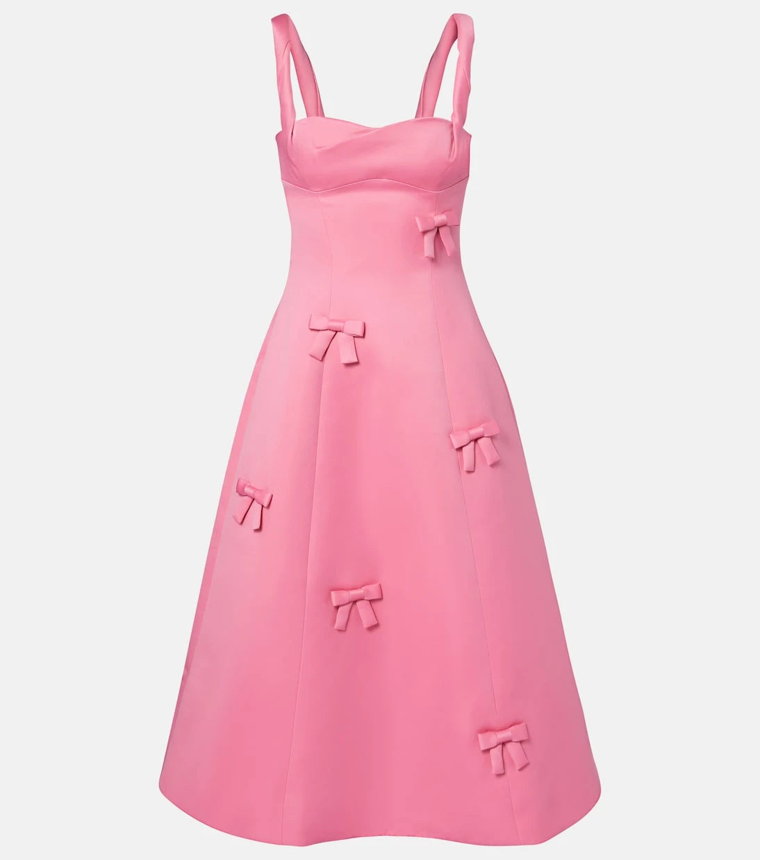 Leo Lin - Beatrice bow-detail midi dress