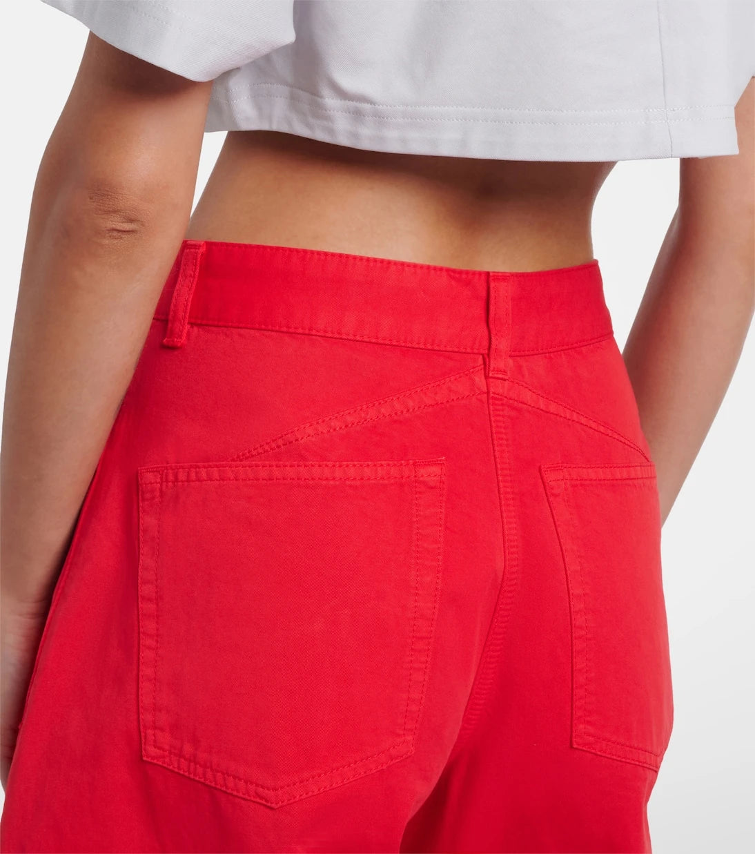 Alaïa - Barrel-leg jeans
