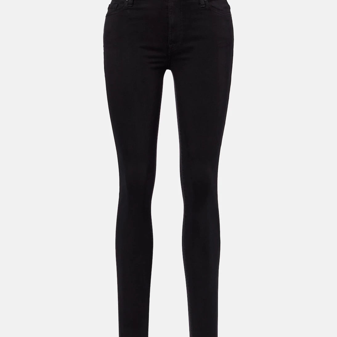 7 For All Mankind - Mid-rise skinny jeans