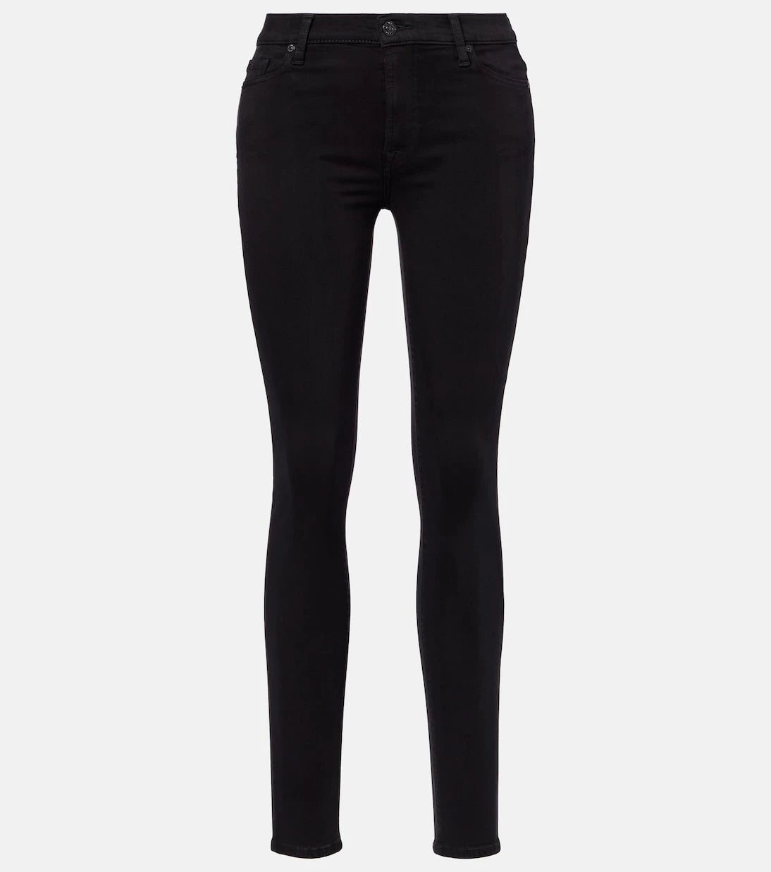 7 For All Mankind - Mid-rise skinny jeans