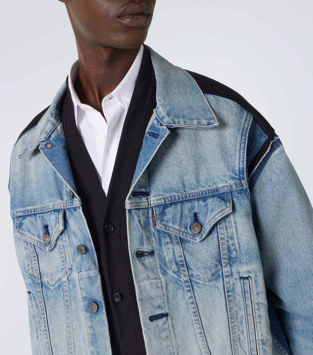 Junya Watanabe - x Levi's® jersey and denim jacket