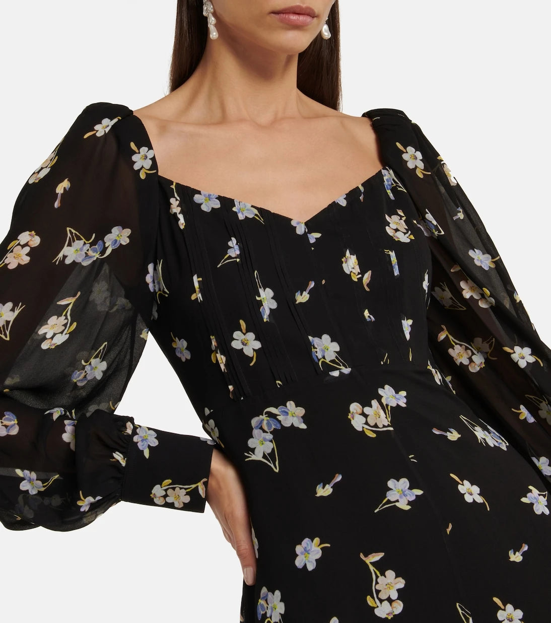 Dorothee Schumacher - Midnight Blossom midi dress