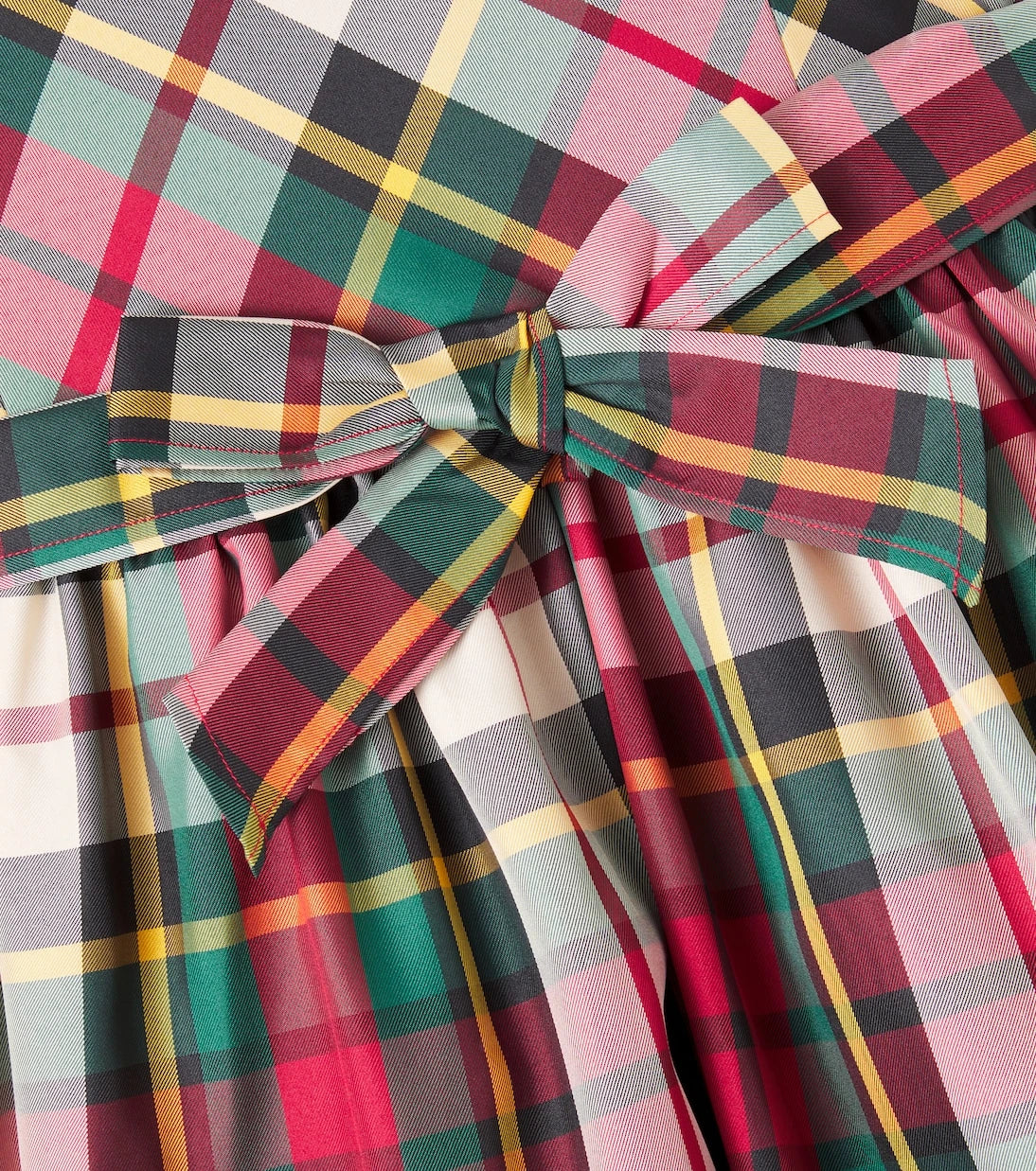 Polo Ralph Lauren Kids - فستان كاروهات