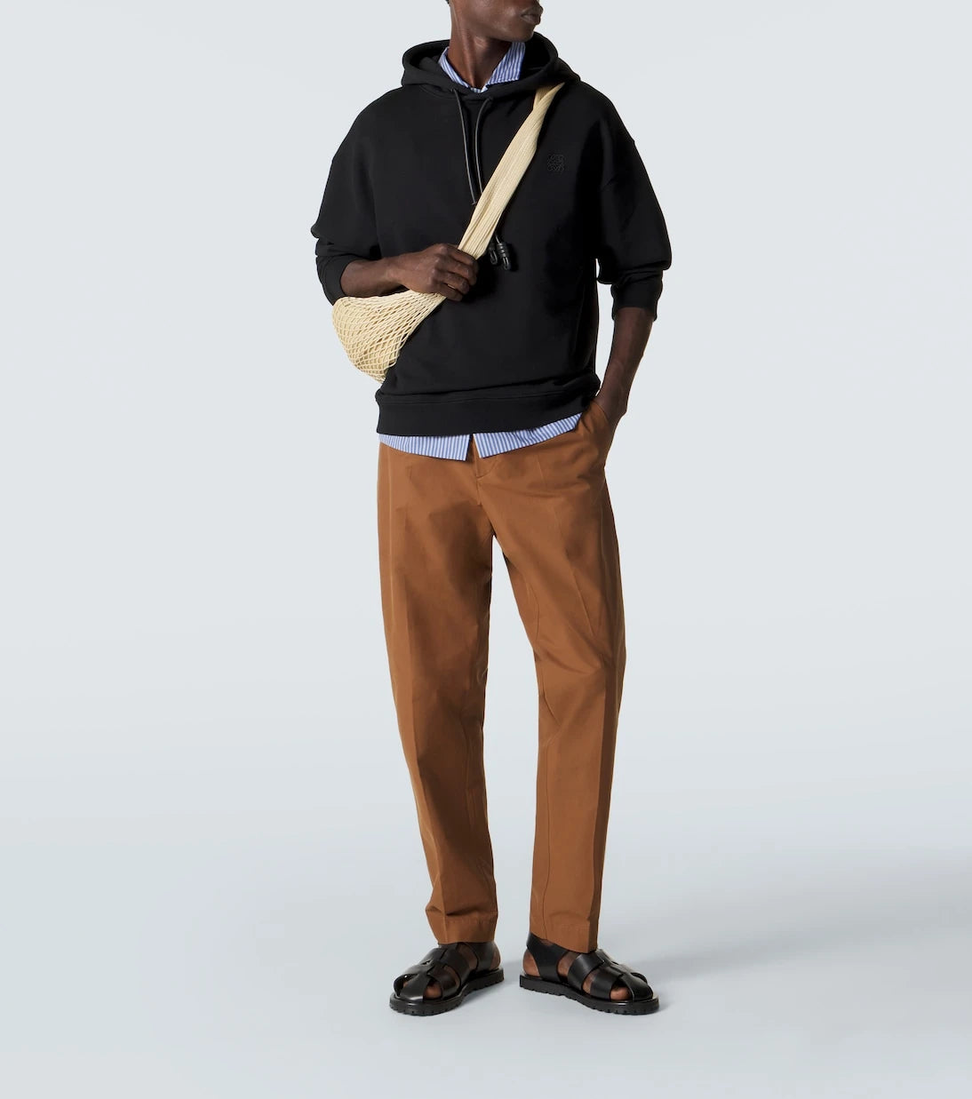 Moncler - Cotton-blend straight pants