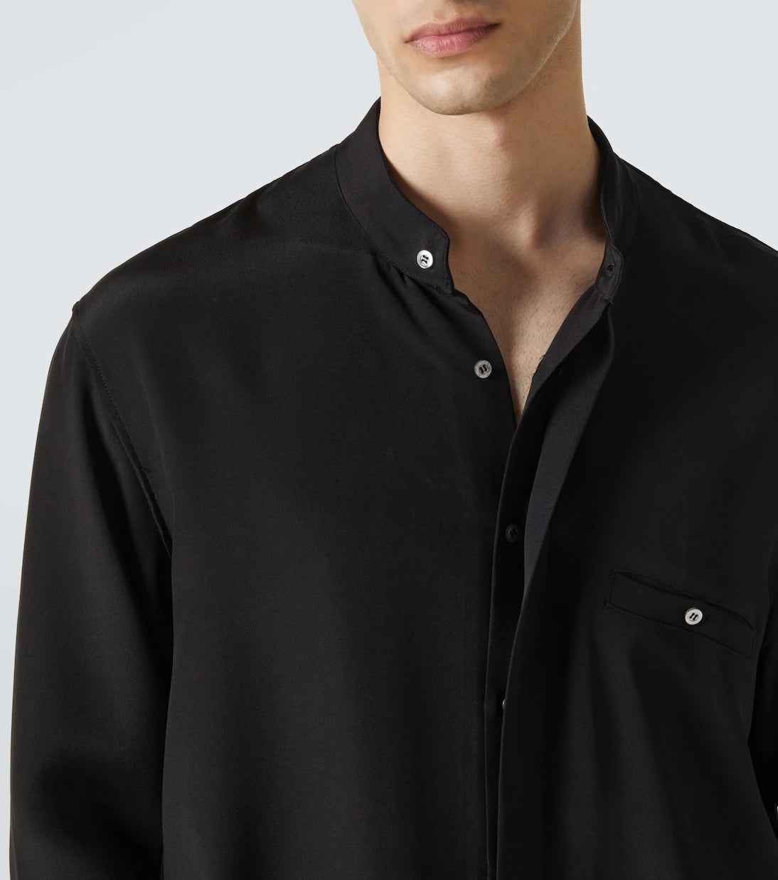 Saman Amel - Silk shirt jacket