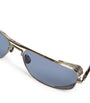 Side-Shield Aviator Sunglasses