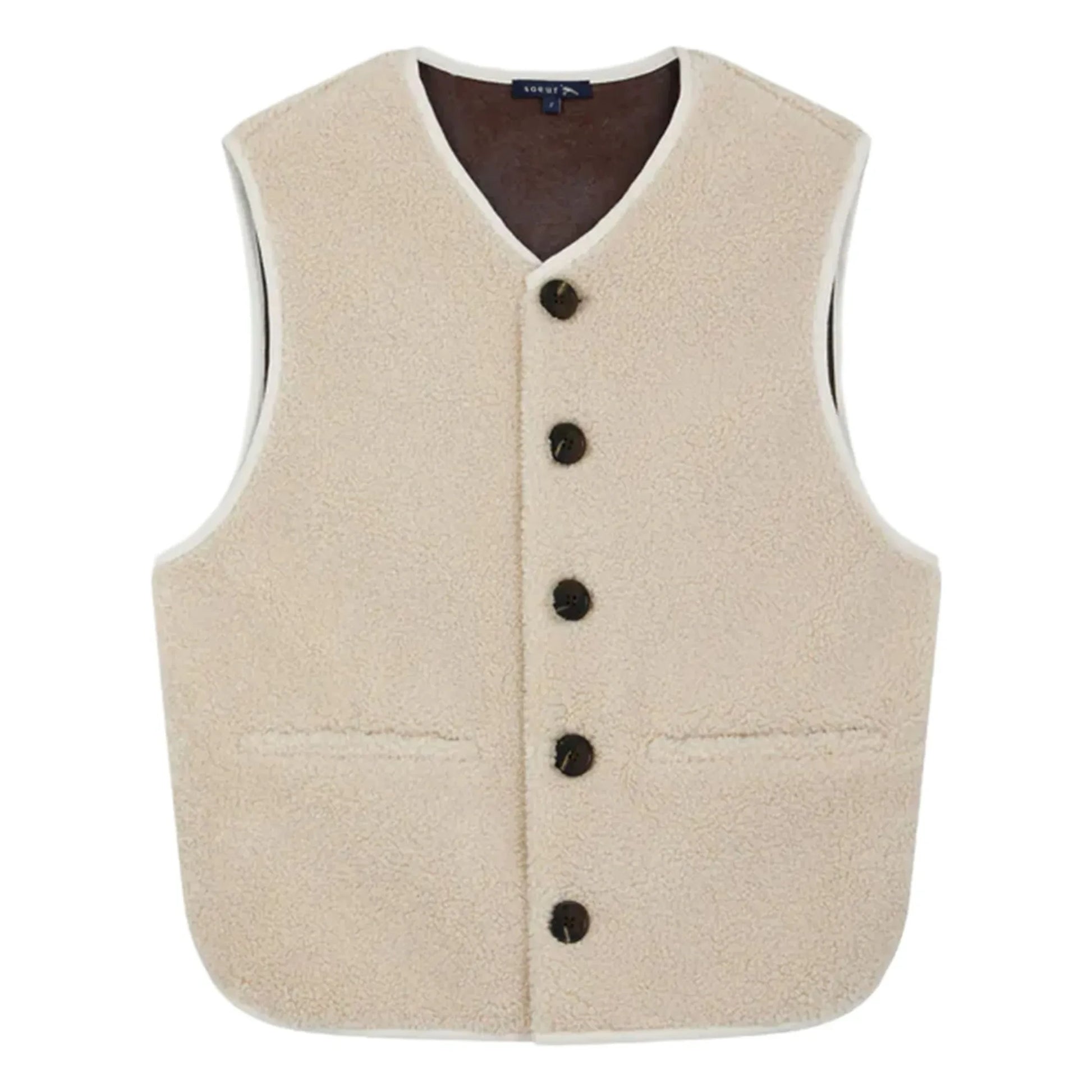 Soeur - Fusil Sherpa Jacket | Ecru