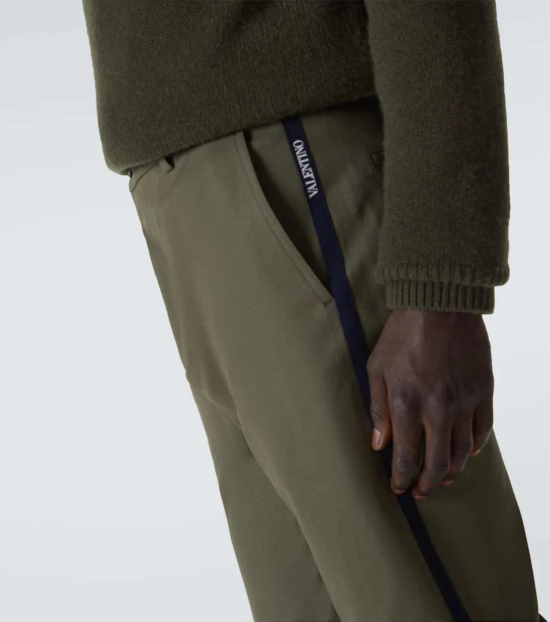 Valentino - Cotton straight pants