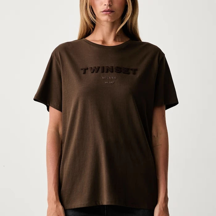 Twinset kadın pamuklu tişört
