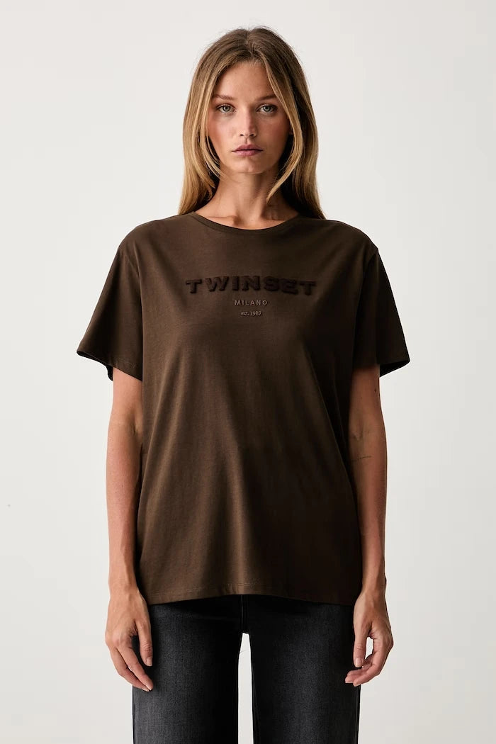 Twinset kadın pamuklu tişört