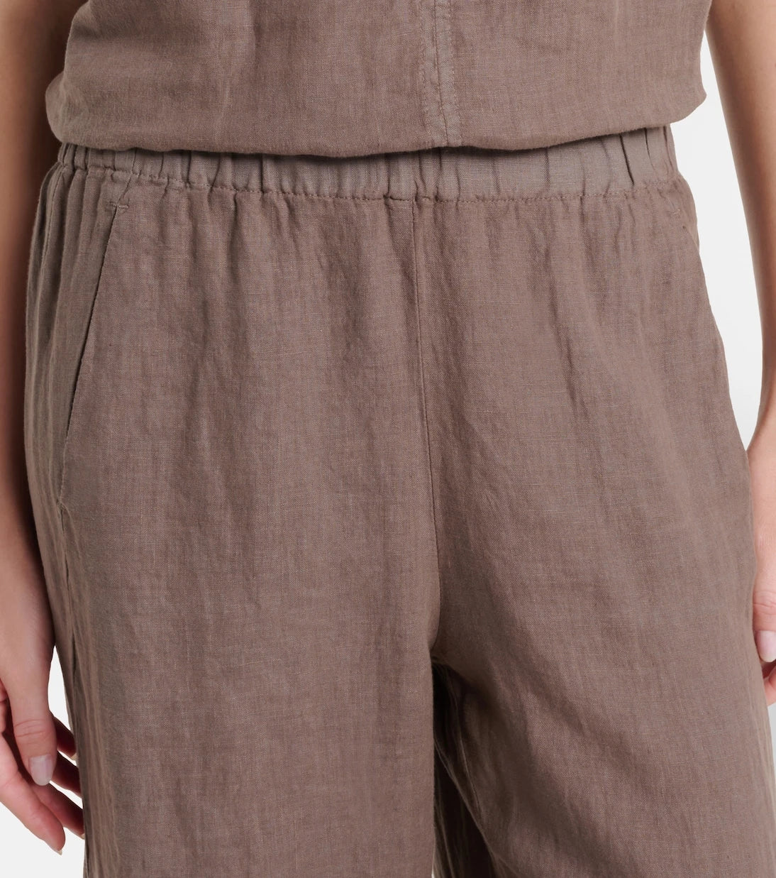 Velvet - Lola linen wide-leg pants