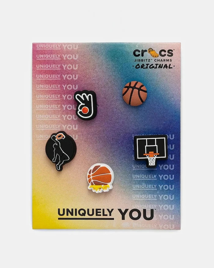 Crocs Basketball Team 5'li Çocuk Ayakkabı Süsleri