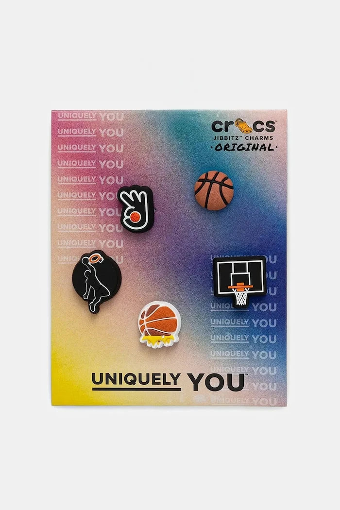 Crocs Basketball Team 5'li Çocuk Ayakkabı Süsleri